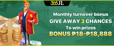 Monthly Turnover Jackpot 🎰 banner